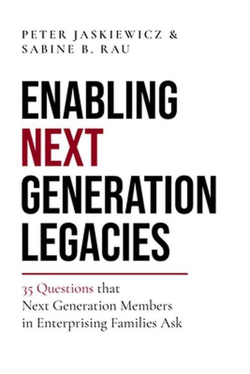 Enabling Next Generation Legacies 9781777806309, Boeken, Overige Boeken, Zo goed als nieuw, Verzenden