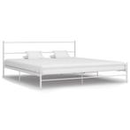 vidaXL Bedframe metaal wit 180x200 cm, Huis en Inrichting, Slaapkamer | Bedden, Verzenden, Nieuw