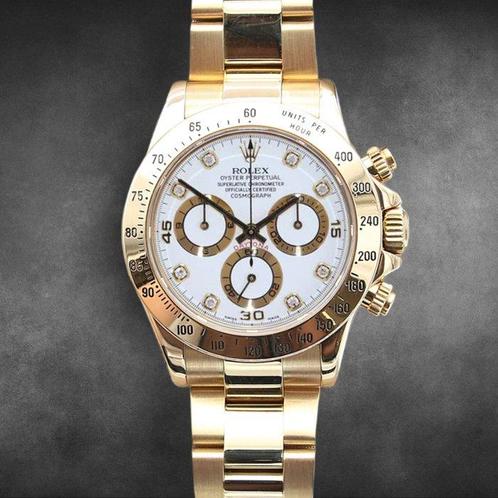 Rolex - Oyster Perpetual Cosmograph Daytona White Diamonds, Bijoux, Sacs & Beauté, Montres | Hommes