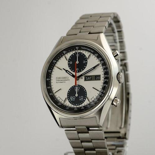 Seiko - Panda - 6138-8020 - Heren - 1970-1979, Handtassen en Accessoires, Horloges | Antiek