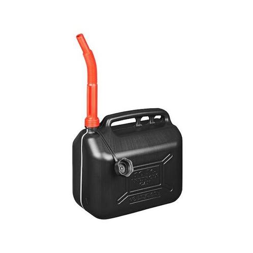 JERRYCAN KUNSTSTOF UN-GEKEURD Zwart 10 Liter (Jerrycans), Auto diversen, Autogereedschap, Nieuw, Verzenden