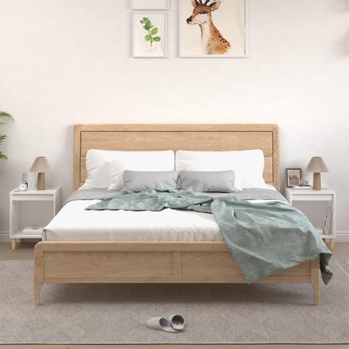 vidaXL Nachtkastjes 2 st 40x35x50 cm wit, Huis en Inrichting, Slaapkamer | Nachtkastjes, Nieuw, Verzenden