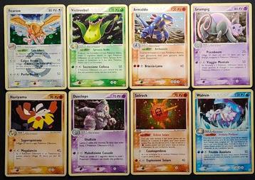 Pokémon - 8 Card - Fearow, Victreebel, walrein - Solrock -
