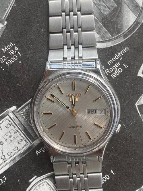 Seiko - Seiko 5 Automatic Day-Date - Zonder Minimumprijs -, Handtassen en Accessoires, Horloges | Antiek