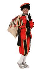 Luxe Piet Kostuum Rood XS-S + Gratis Pietenschmink Pak Piete, Ophalen of Verzenden, Nieuw