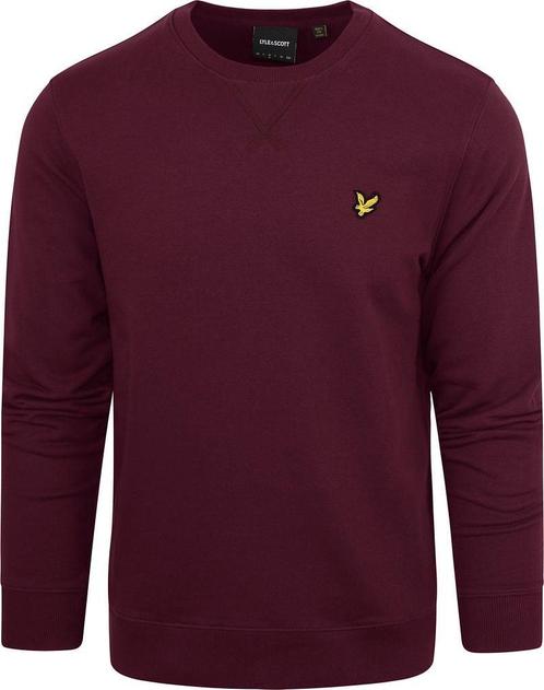 Lyle & Scott Trui Bordeaux maat Maat 46 (S) of kleiner Heren, Kleding | Heren, Truien en Vesten, Rood, Nieuw, Maat 46 (S) of kleiner