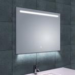 LED Spiegel 80x60cm, 15W, 3000-6400K, Dimbaar, Anti-condens, Verzenden, Nieuw