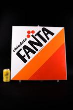 Coca-Cola, Fanta - Emaille bord - XL Fanta commercieel