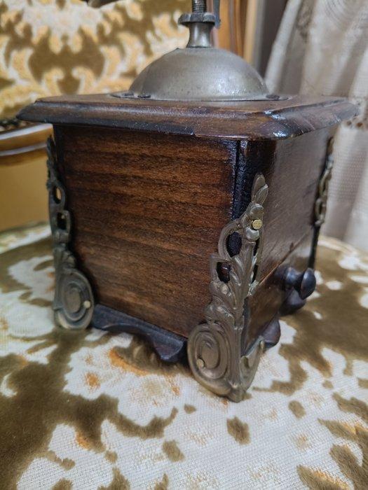 Koffiemolen - Hout, Messing, Metaal, Antiek en Kunst, Antiek | Keukengerei