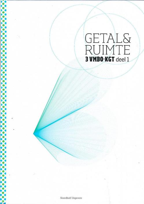 Getal en Ruimte 3 deel 1 10e editie VMBO-KGT, Livres, Livres scolaires, Envoi