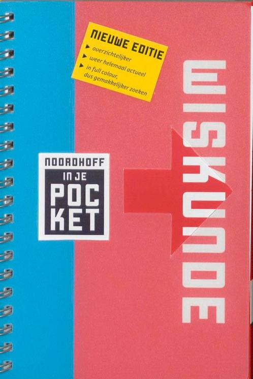 Wiskunde in je pocket / Noordhoff in je pocket 9789001780265, Boeken, Wetenschap, Gelezen, Verzenden