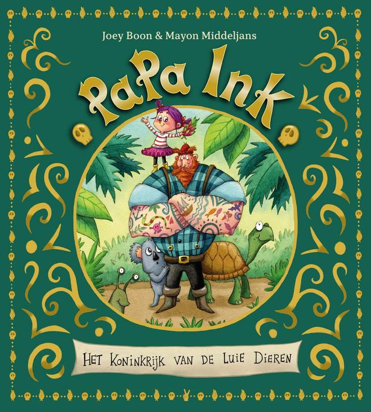 Papa Ink 9789083272047 Joey Boon, Boeken, Kinderboeken | Kleuters, Zo goed als nieuw, Verzenden