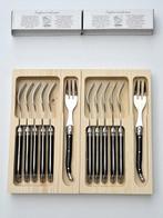 Laguiole 12x Pastry Forks / Cake - Black - style de -, Antiek en Kunst