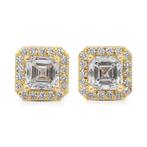 Oorbellen - 18 karaat Geel goud -  1.76ct. tw. Diamant, Nieuw