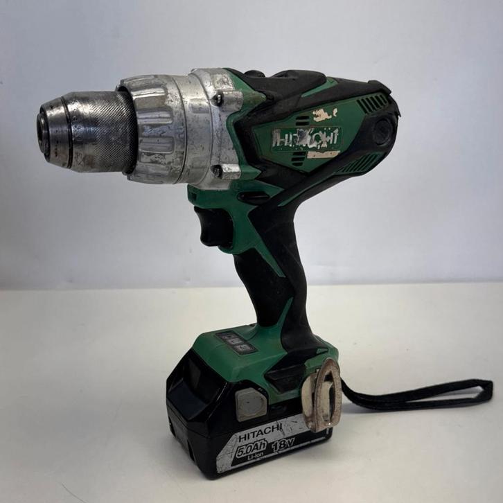Hitachi Schroefmachine DS18DSDL Incl. Accu | Gebruikt, Doe-het-zelf en Bouw, Gereedschap | Boormachines, Nieuw, Ophalen of Verzenden