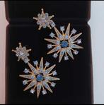 Oscar De La Renta - Verguld, kristal - Oorbellen