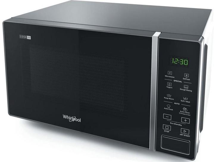 Whirlpool MWP 201 SB - Vrijstaande magnetron - 20L 700W 6, Elektronische apparatuur, Microgolfovens, Zo goed als nieuw, Verzenden