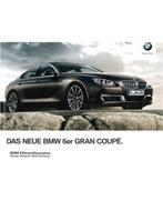 2011 BMW 6 SERIE GRAN COUPÉ BROCHURE DUITS, Ophalen of Verzenden, Nieuw
