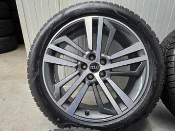 Audi Q5 A6 A7 20 inch winterbanden S Line velgen, Ophalen of Verzenden, Banden en Velgen