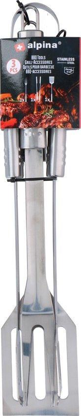 2dekans | alpina BBQ Accessoires - Barbecuegereedschapset -, Tuin en Terras, Houtskoolbarbecues, Ophalen of Verzenden