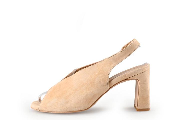 Laurent David slingbacks in maat 39 Beige | 25% korting, Kleding | Dames, Schoenen, Beige, Zo goed als nieuw, Verzenden