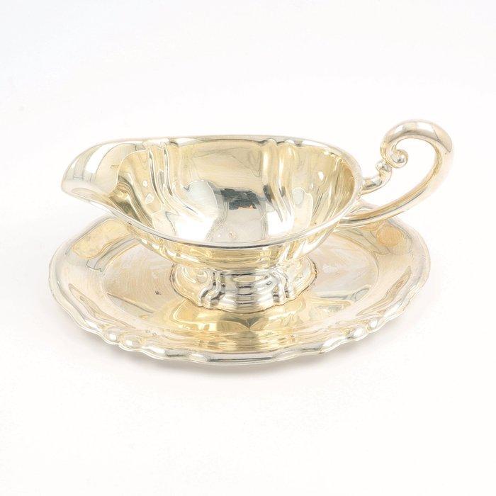 Otto Wolter - Sausboot - Sauskom - .925 zilver, Antiek en Kunst, Antiek | Zilver en Goud