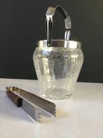 Demeyere - Cracquelé glas met ijstang - Seau à glace (2) -