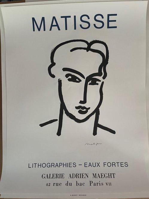Henri Matisse (1869-1954) - Lithographies – Eaux-fortes, Antiek en Kunst, Kunst | Tekeningen en Fotografie