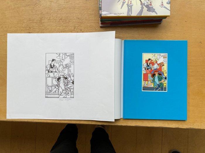 Kuijpers, Henk - Originele tekening vignet CataWiki, Boeken, Stripverhalen