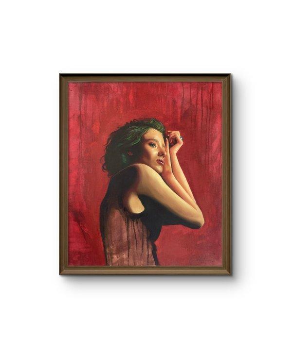 Lisbet Cuellar (XX) - Deseo Interior, Antiek en Kunst, Kunst | Schilderijen | Modern