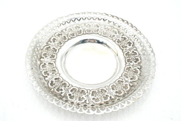 Presenteerblad - .833 zilver - d.23cm, Antiek en Kunst, Antiek | Zilver en Goud