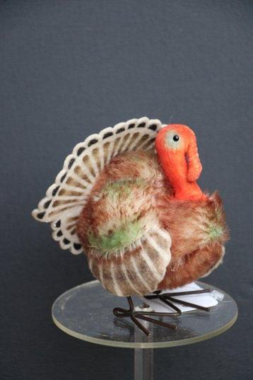 Steiff: kalkoen 1952. - Animal en peluche - 1950-1960 -