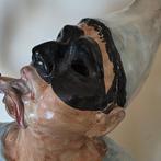 A. Solimene - Figuur - Pulcinella - 80cm - Aardewerk, Antiek en Kunst