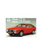 1978 Alfa Romeo Alfetta GT/V Brochure Nederlands, Ophalen of Verzenden