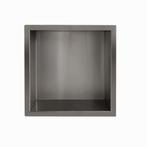 Inbouwnis Wiesbaden Yens 30x30x7 cm Gunmetal, Doe-het-zelf en Bouw, Ophalen of Verzenden, Nieuw, Bad