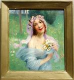 Carl Duxa (1871-1937) - Summer dreams, Antiek en Kunst, Kunst | Schilderijen | Klassiek