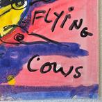 Peter Diem (1945) - Fying Cows, Antiek en Kunst, Kunst | Schilderijen | Modern