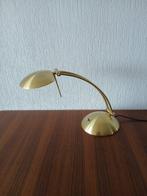 Bureaulamp Bauhaus Stijl - Tafellamp - Messing - Dimbaar