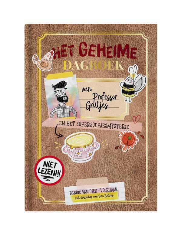 Het geheime dagboek van professor Grutjes en het, Boeken, Overige Boeken, Zo goed als nieuw, Verzenden