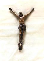 Crucifix - Uniek stuk. Bronzen kruisbeeld, afneembaar. XIX