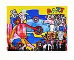 Paul Kostabi - Daze Crash - 3D-Giclée Konstruktion -