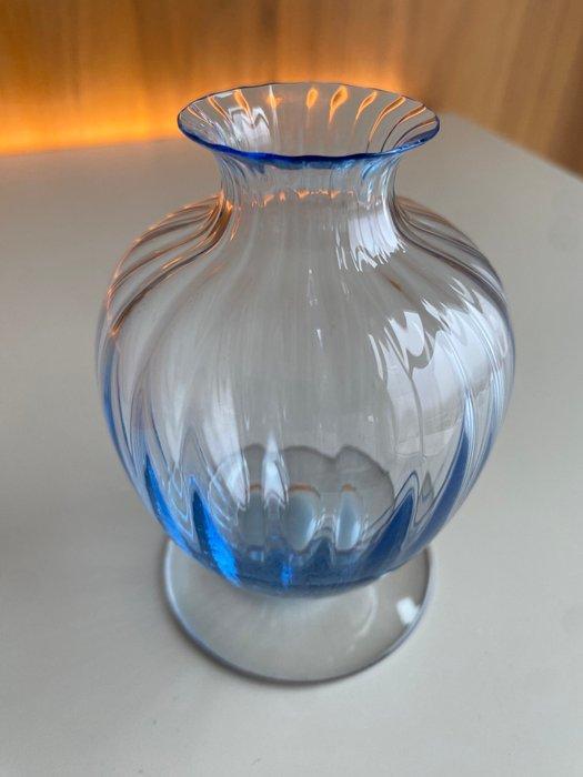 Baccarat - Vaas - Kristal - Lichtblauw, Antiek en Kunst, Antiek | Glaswerk en Kristal