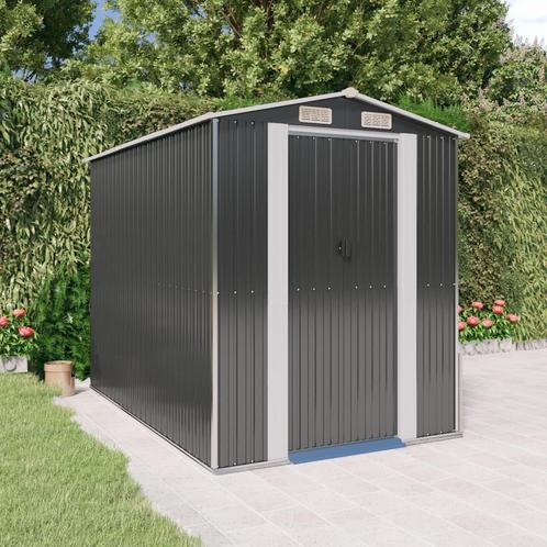 vidaXL Tuinschuur 192x274x223 cm gegalvaniseerd staal, Tuin en Terras, Tuinhuizen, Nieuw, Verzenden
