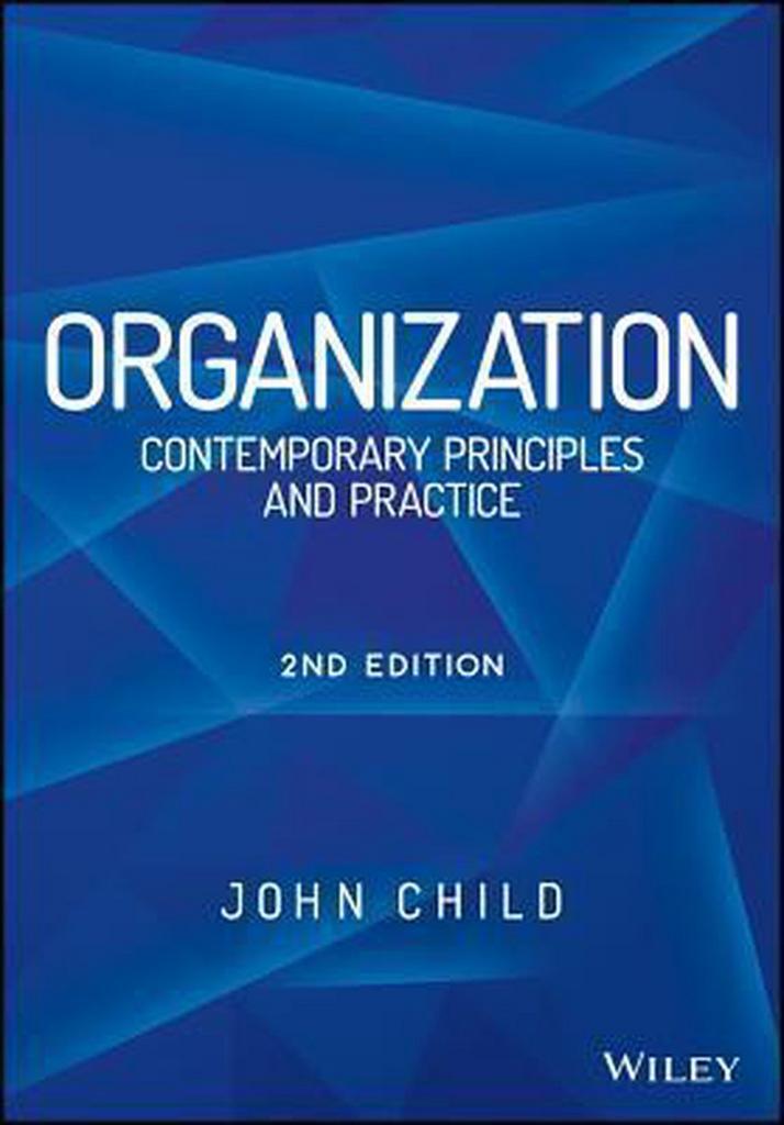 Organization Contemp Princi & Practic 2E 9781119951834, Boeken, Taal | Engels, Gelezen, Verzenden