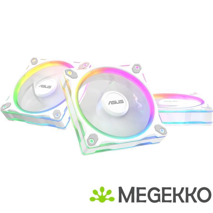 ASUS Prime MR120 Fan ARGB White 3in1, Computers en Software, Computerkoelers, Nieuw, Verzenden