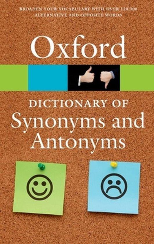 Oxf Dicti Of Synonyms & Antonyms 3 E 9780198705185, Boeken, Taal | Engels, Gelezen, Verzenden