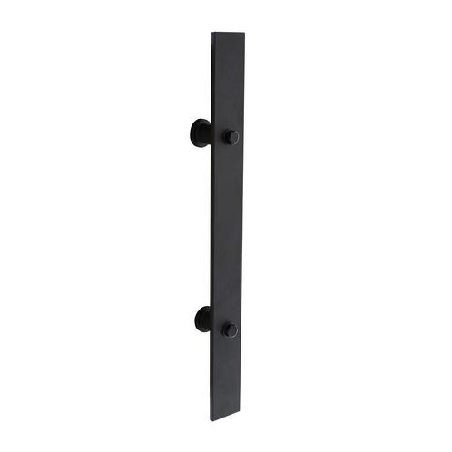 Deurgreep 800x40mm mat zwart, Doe-het-zelf en Bouw, Hang- en Sluitwerk, Schuif of Grendel, Nieuw, Overige materialen, Ophalen of Verzenden