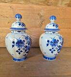 De Porceleyne Fles, Delft - Vase - Faïence - Deux supports