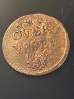 Pays-Bas, Overijssel Duit 1766 (Sans prix de réserve), Postzegels en Munten, Munten | Nederland