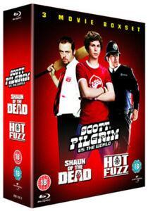 Scott Pilgrim Vs. The World/Hot Fuzz/Shaun of the Dead, CD & DVD, Blu-ray, Envoi